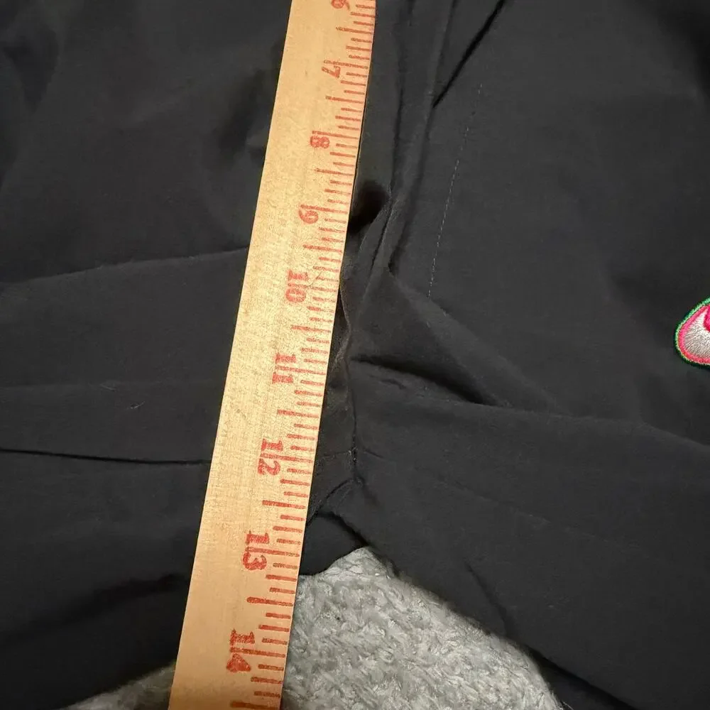 Nike Sportswear Icon Clash Pants Womens XS Woven Pants Black Wide CU5979-010
